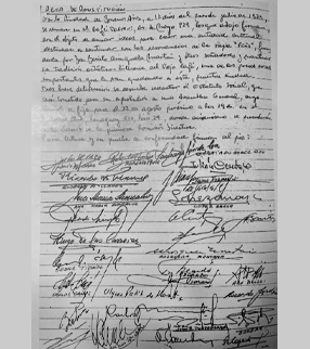 Acta de constitución